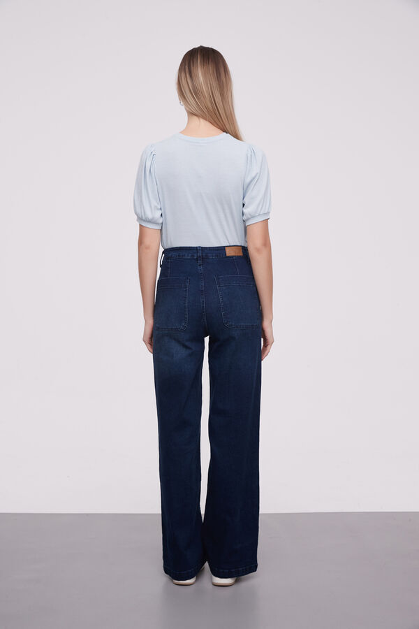 PANTALON NABU AZUL INDIGO image number null