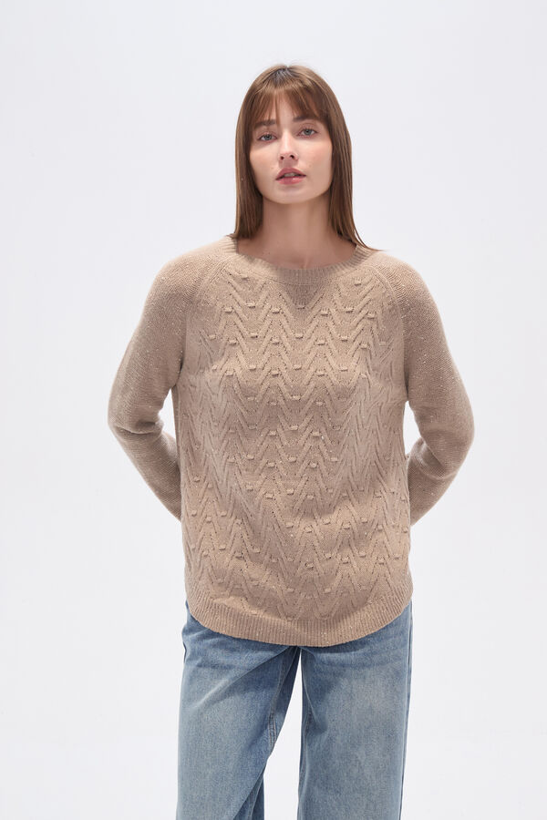 SWEATER PIER TAUPE CLARO image number null