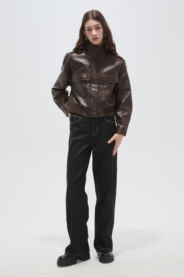 CAMPERA SAHIO CHOCOLATE image number null