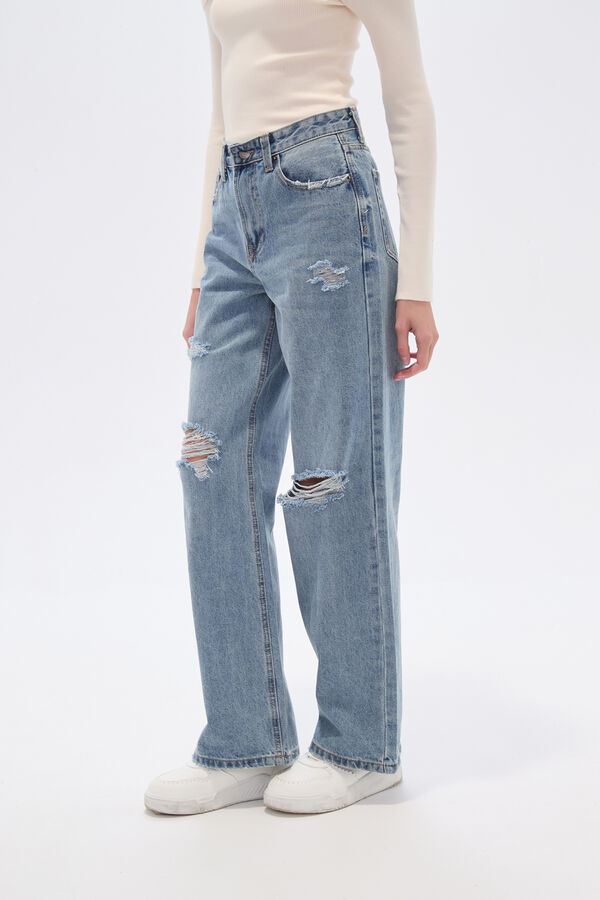 PANTALON WALTA AZUL CLARO image number null