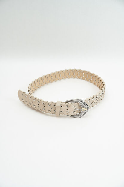 Cintur&oacute;n Lazo BEIGE image number null