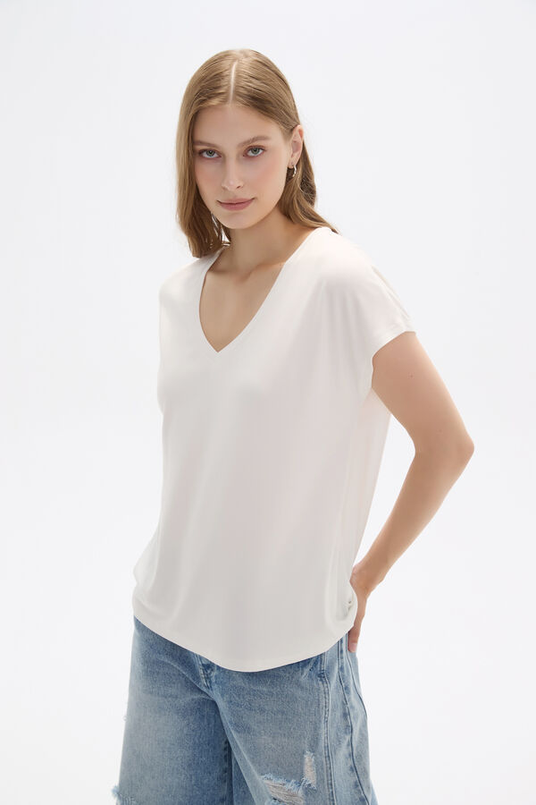 REMERA VENOM BLANCO image number null