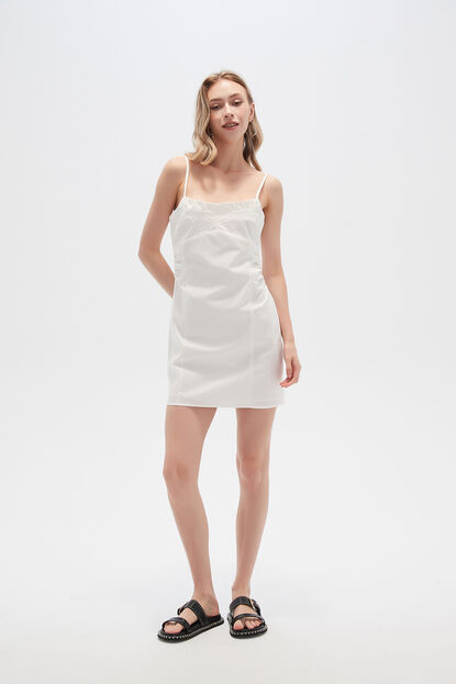 VESTIDO DOREX MARFIL  / OFF WHITE image number null