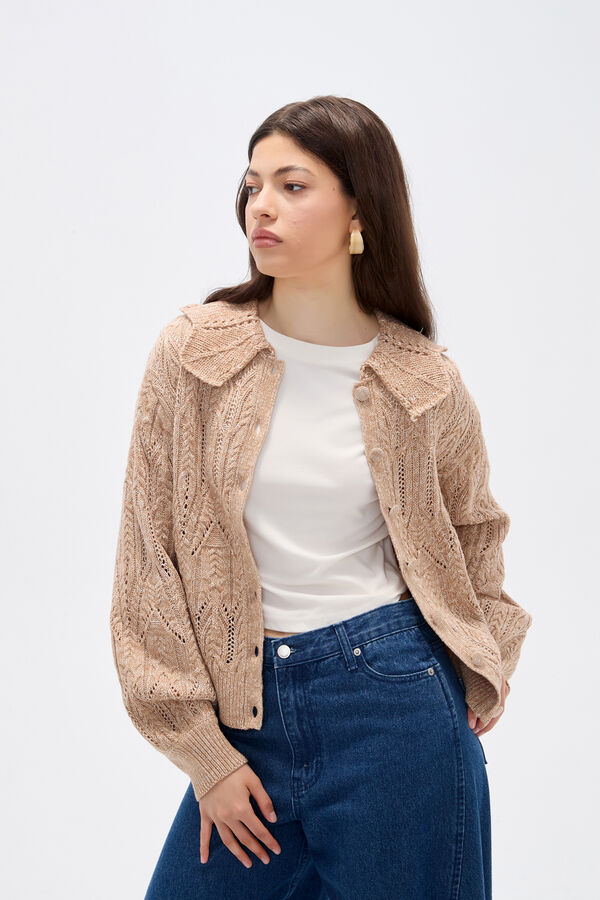 CARDIGAN NERUA CRUDO / NATURAL image number null