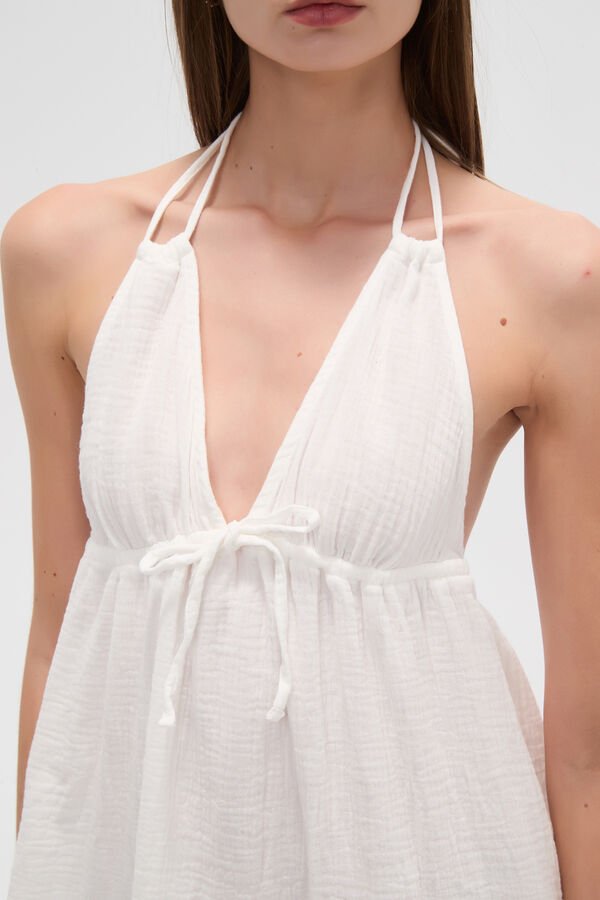 VESTIDO VIGORA BLANCO image number null