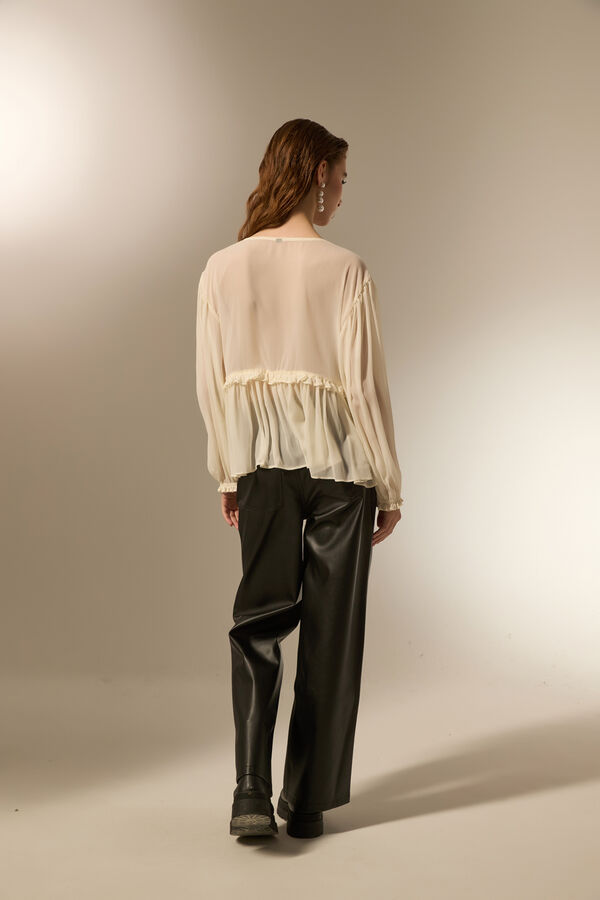 BLUSA CELIN CRUDO / NATURAL image number null