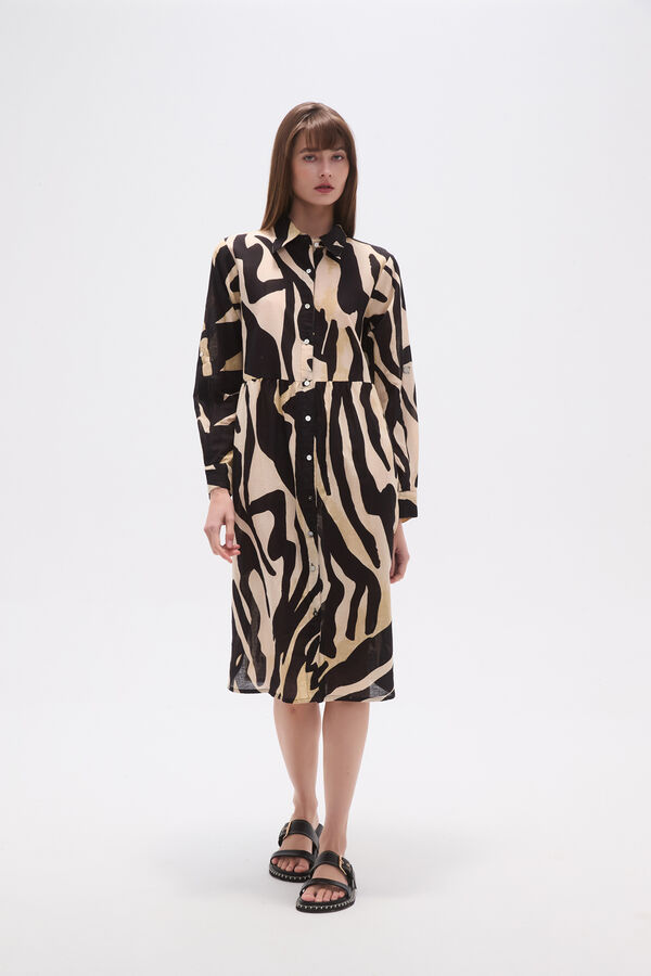 VESTIDO SOMBRE GUSTO 1 image number null