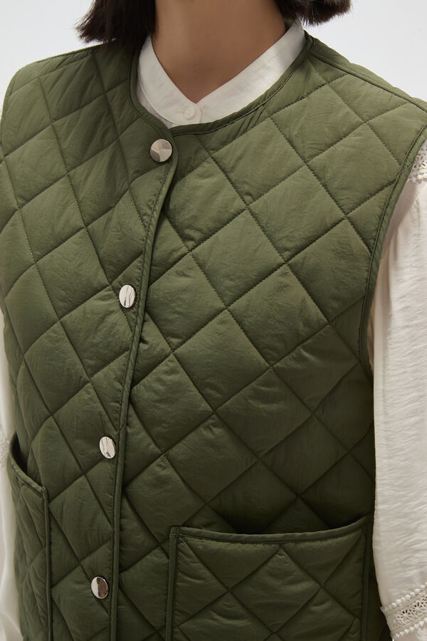 CHALECO THYLEN VERDE image number null