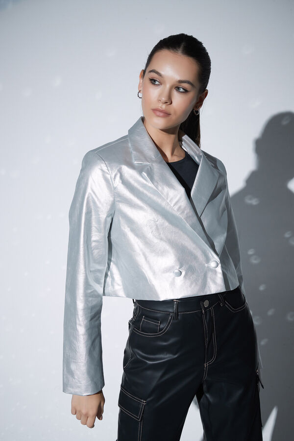 BLAZER LARI PLATEADO