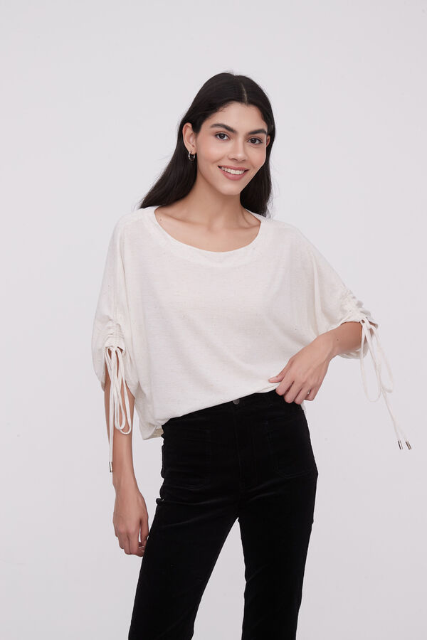 REMERA LAVINE BEIGE CLARO image number null