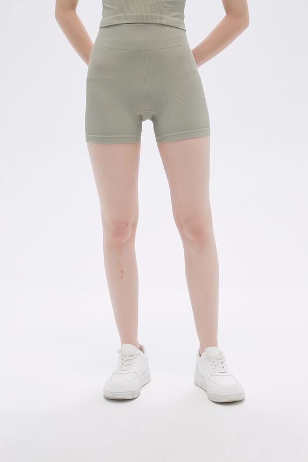 SHORT LIAS VERDE GRISACEO