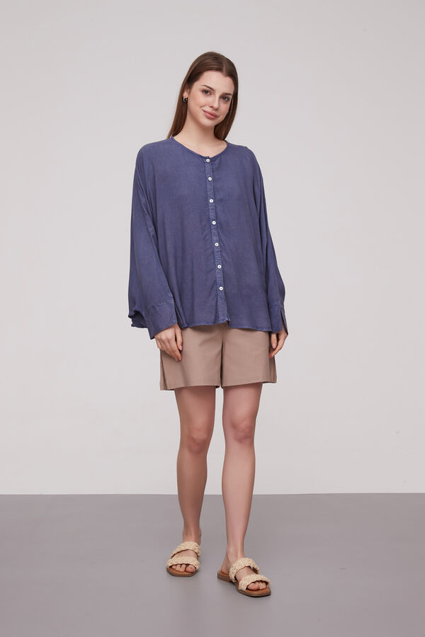 CAMISA MUCHI AZUL PIEDRA