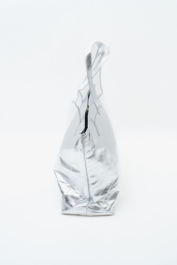 Bolso Kim PLATEADO image number null