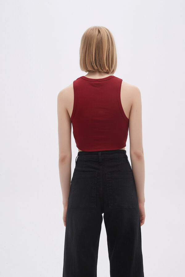 TOPS URSULIN BORDEAUX image number null