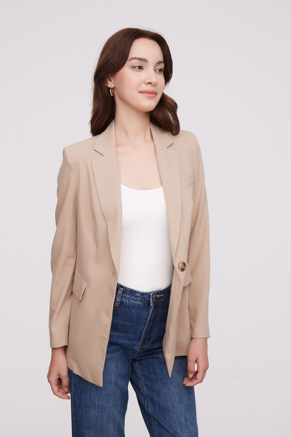 BLAZER LANI BEIGE OSCURO image number null