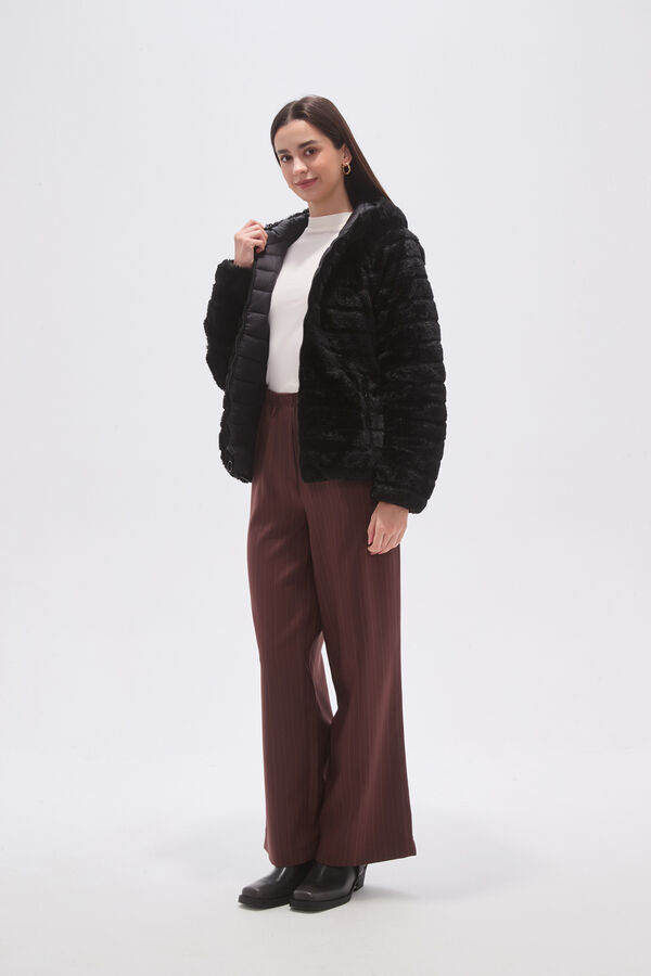 CAMPERA TALICADA NEGRO image number null