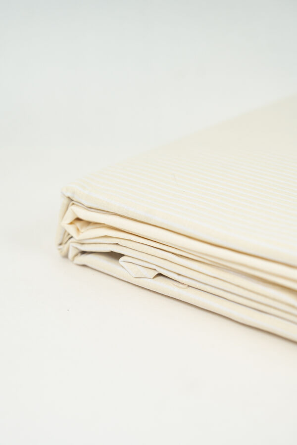 S&aacute;banas 1 1/2 plaza 144 Hilos Stripes CREMA image number null