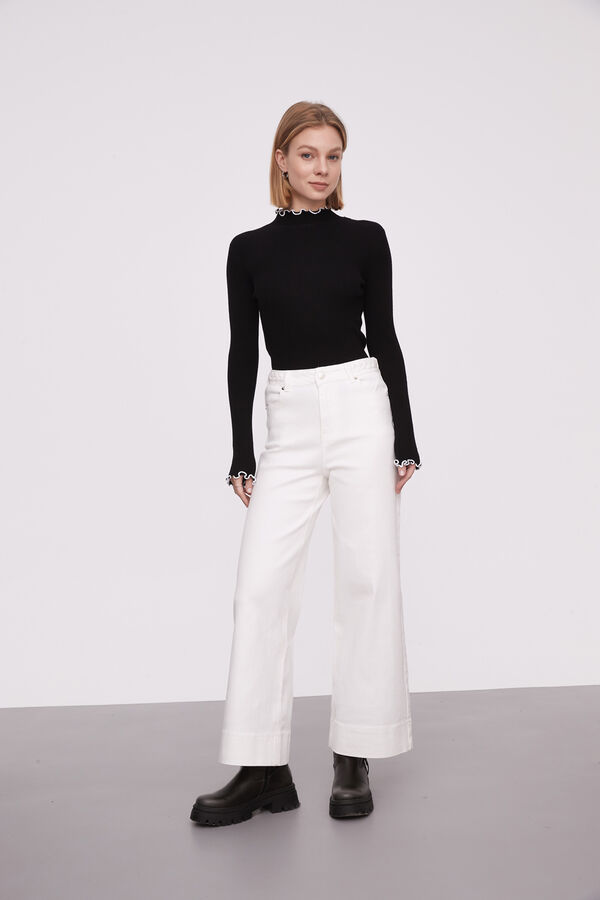 PANTALON BOYS MARFIL  / OFF WHITE image number null