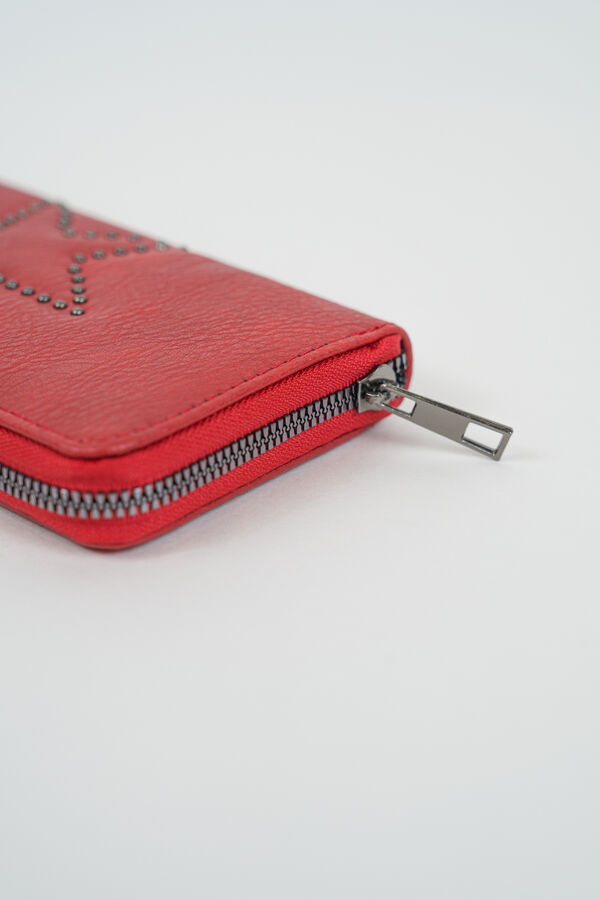 Billetera Nogal ROJO image number null