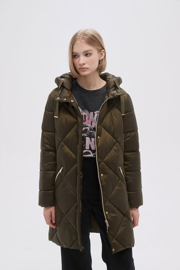 CAMPERA MIRISA VERDE OLIVA OSCURO image number null