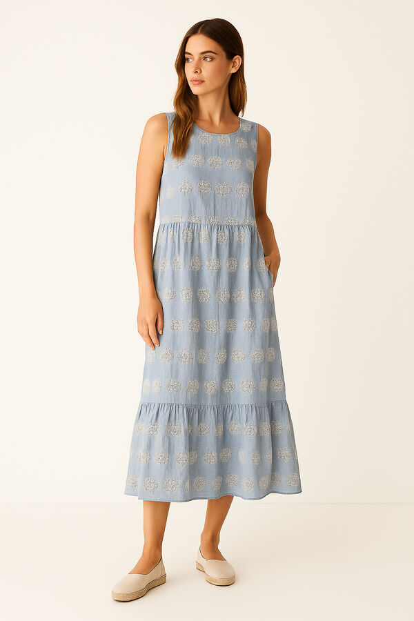 VESTIDO SUSIE CELESTE image number null