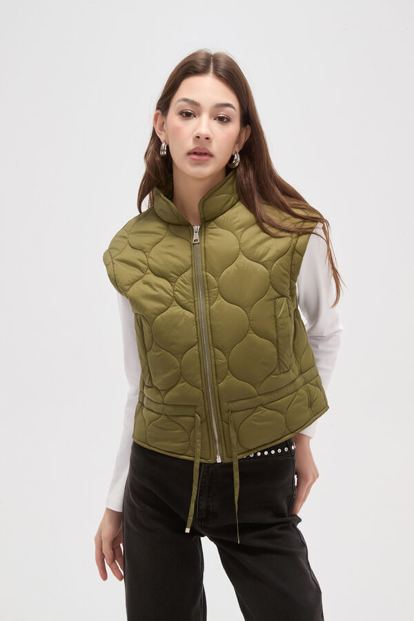 CHALECO ZORATH VERDE OLIVA image number null