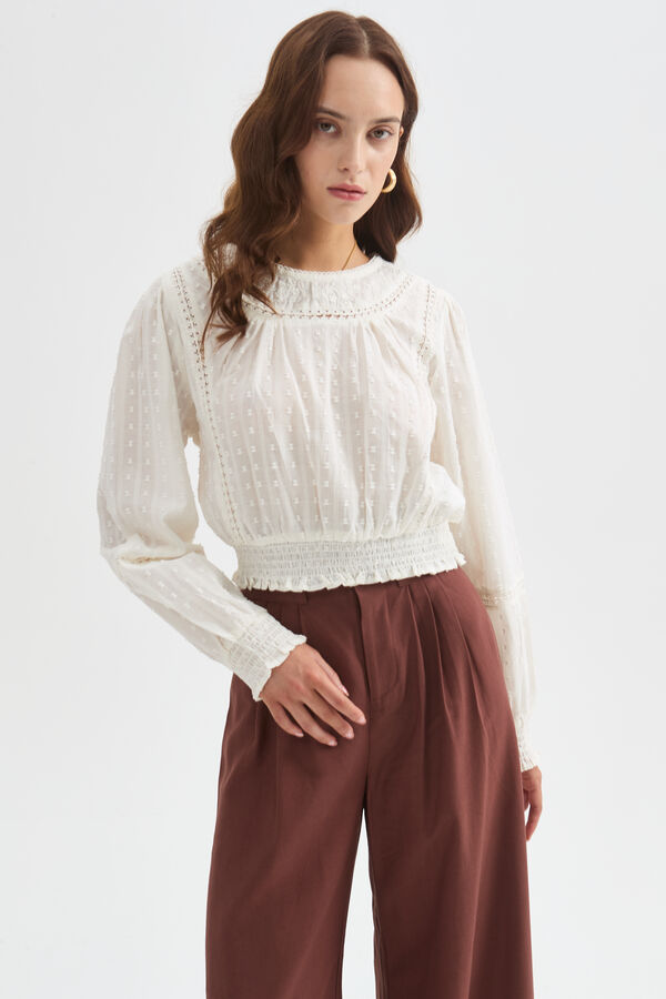 BLUSA ACHA 70607 MARFIL  / OFF WHITE image number null