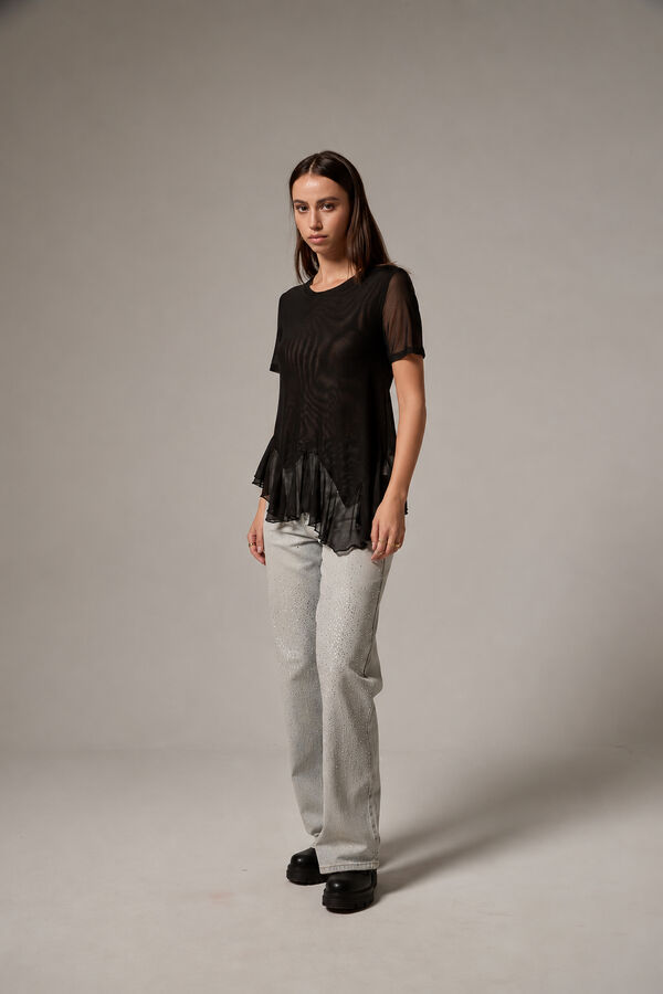 REMERA PORTIA 70809 NEGRO image number null