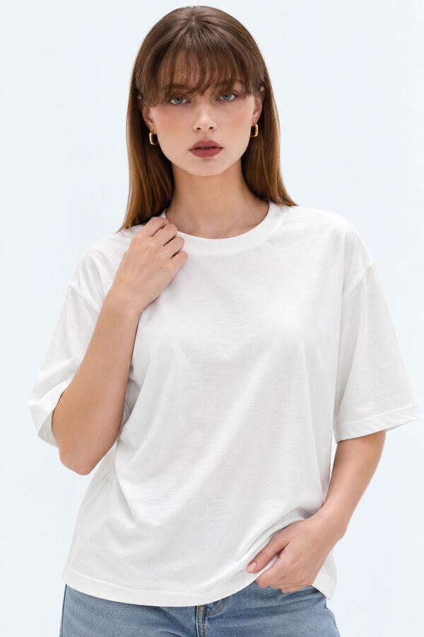 REMERA BINAGA 70809 MARFIL  / OFF WHITE image number null