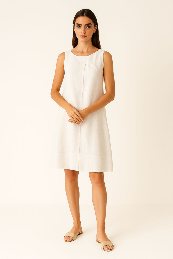 VESTIDO LORNE BLANCO image number null
