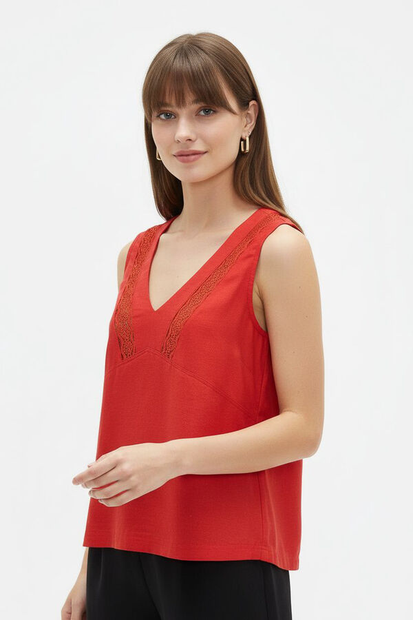 MUSCULOSA RIBA 70809 ROJO image number null