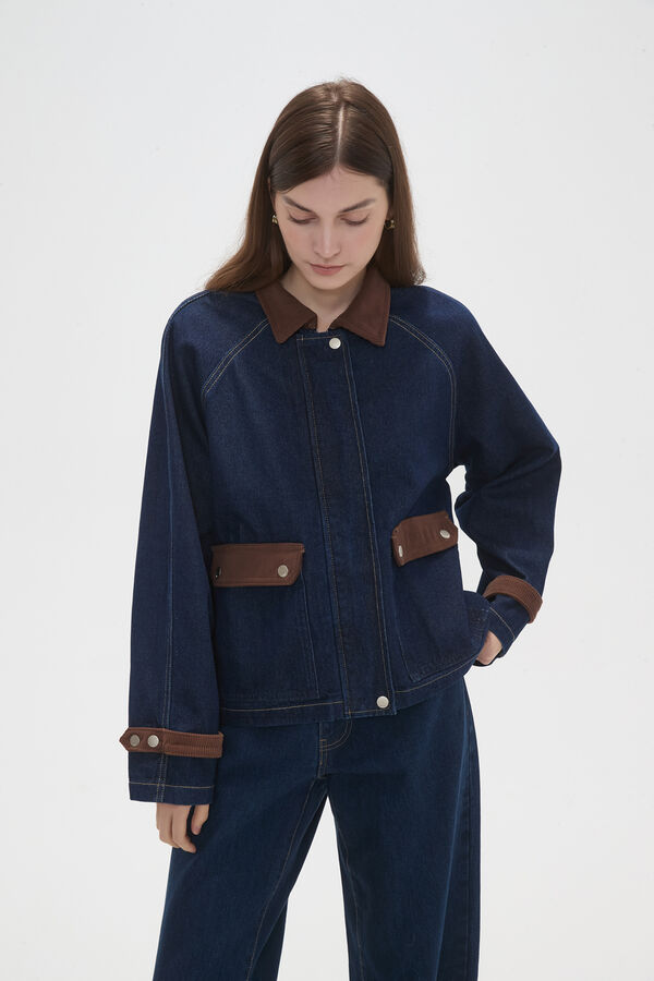 CAMPERA COZI AZUL OSCURO image number null