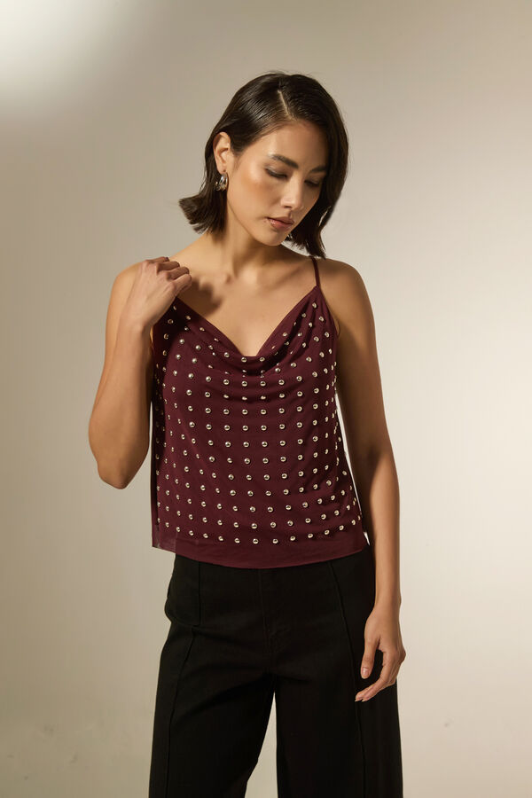 MUSCULOSA KALISTA CEREZA OSCURO image number null