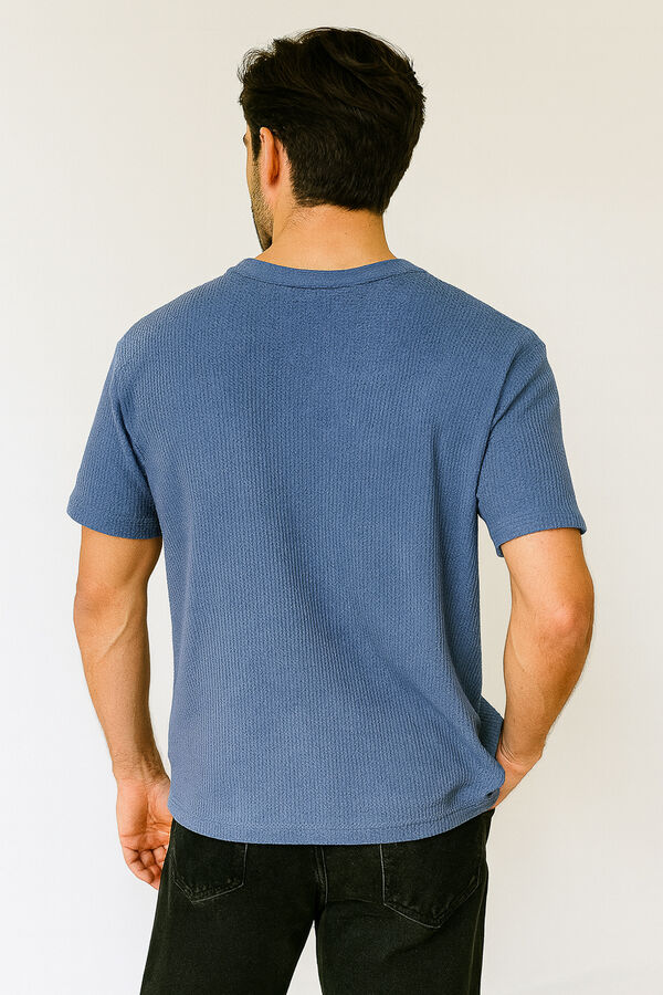 REMERA EVERELDO AZUL PIEDRA image number null