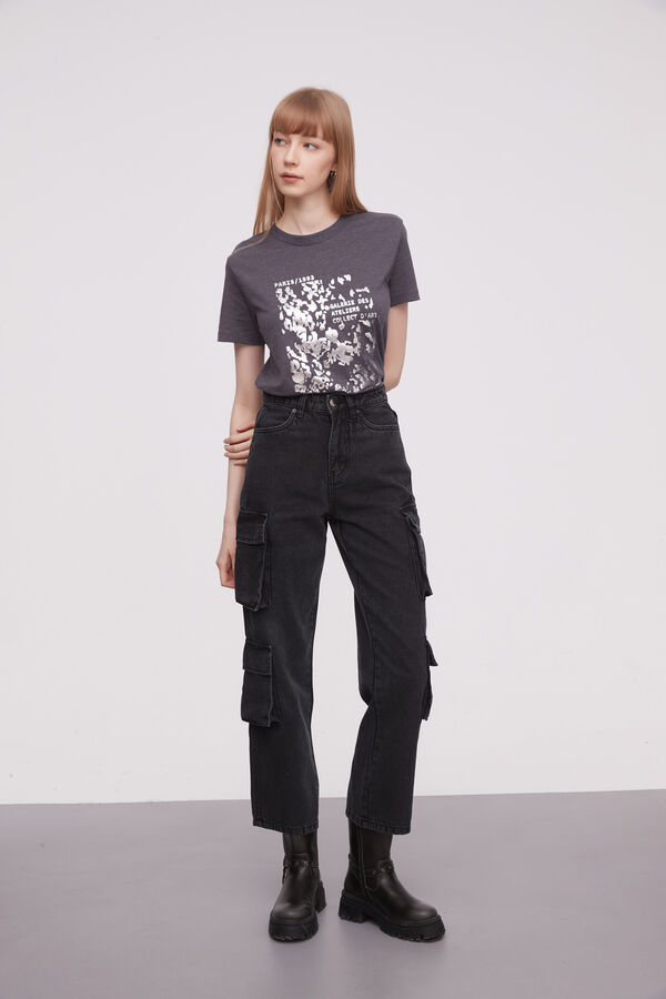 PANTALON MARGA GRIS OSCURO image number null
