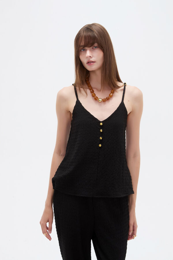 MUSCULOSA MARVO 70607 NEGRO image number null