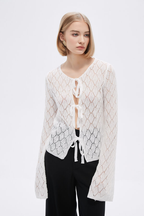 SACO KETI MARFIL  / OFF WHITE image number null
