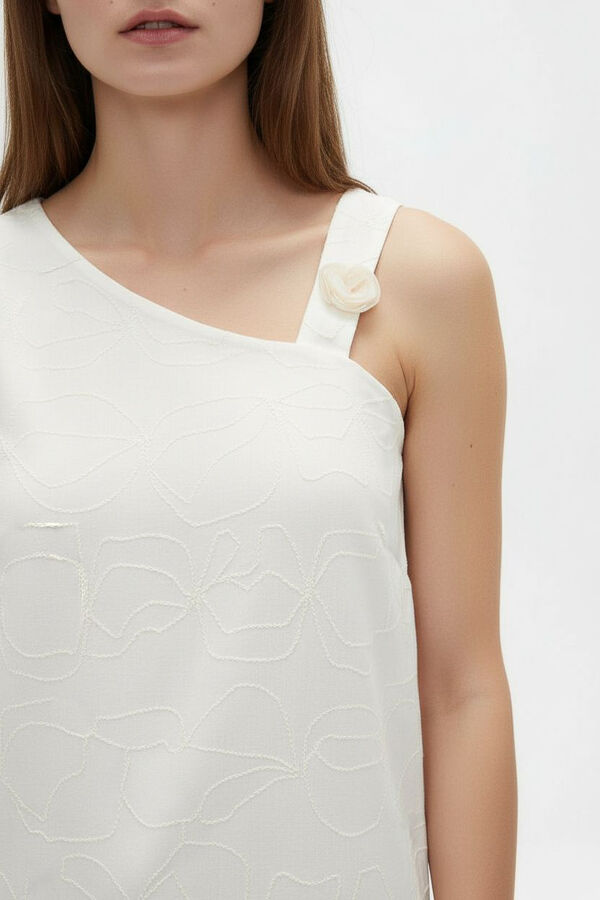 MUSCULOSA VARE 70809 MARFIL  / OFF WHITE image number null