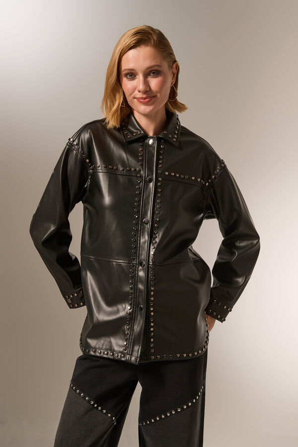 CHAQUETA CHUNKE NEGRO image number null