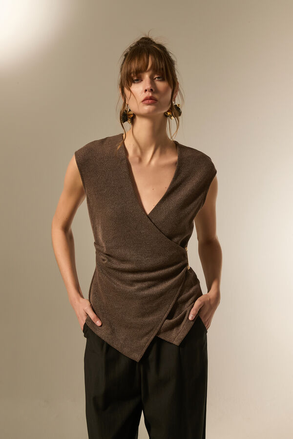 TOPS GRAPPA TAUPE / MINK / VISON image number null