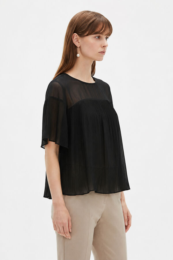 BLUSA ZUVIEL 70607 NEGRO image number null