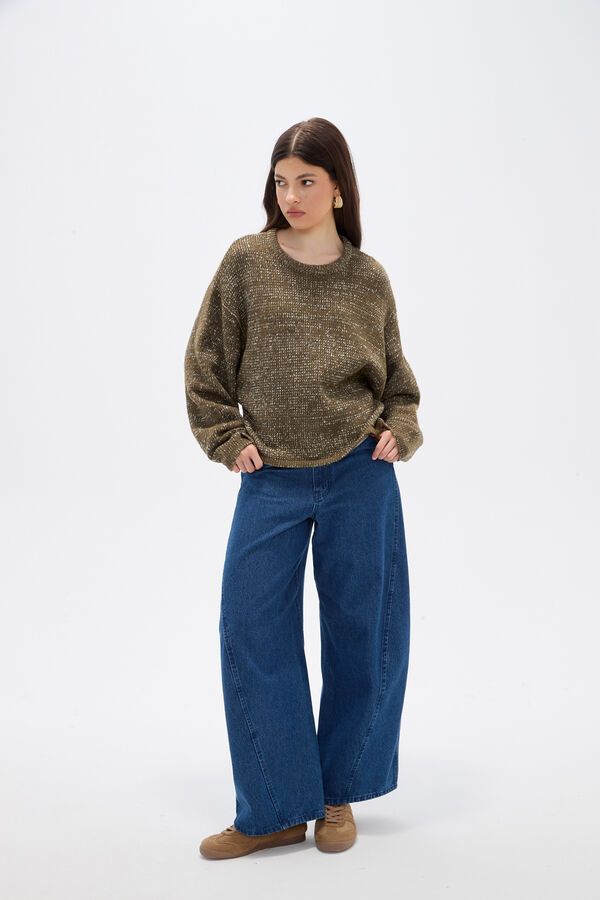 SWEATER RAMIN VERDE OLIVA OSCURO image number null