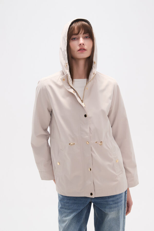 CAMPERA FRIVA CRUDO / NATURAL image number null