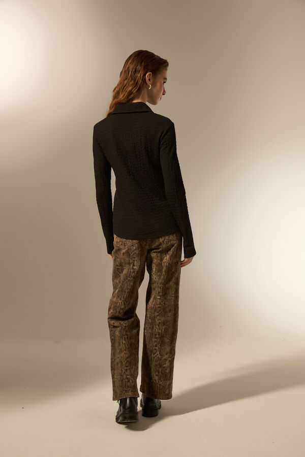 CAMISA HESME NEGRO image number null