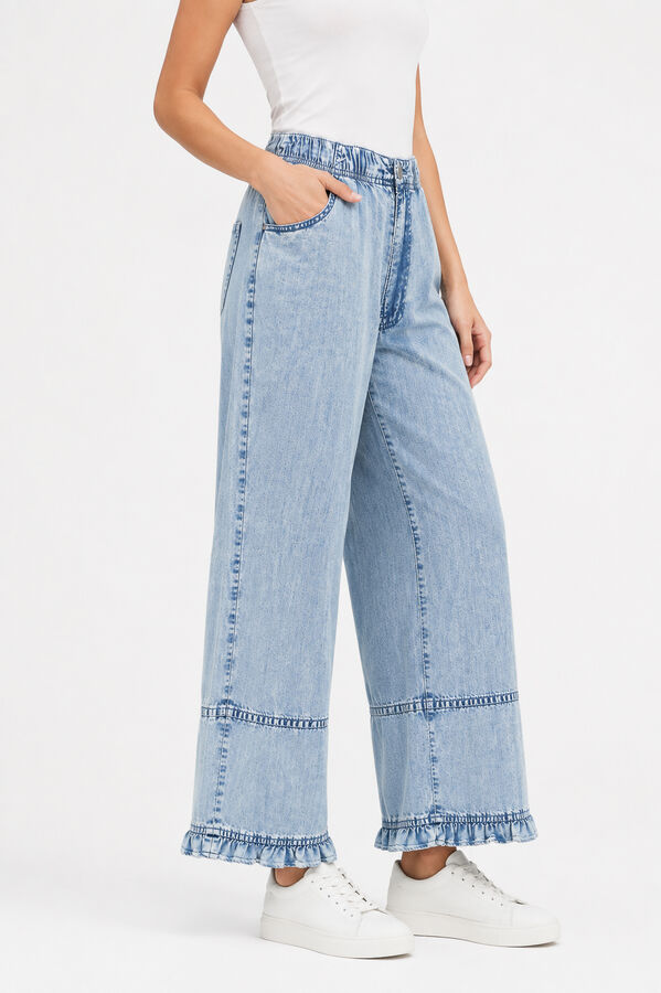 PANTALON SALIA 70809 CELESTE image number null
