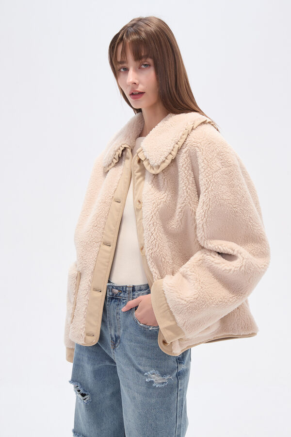 CHAQUETA ALONI CRUDO / NATURAL image number null