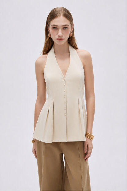 BLUSA HENI 70607 ARENA MELANGE image number null