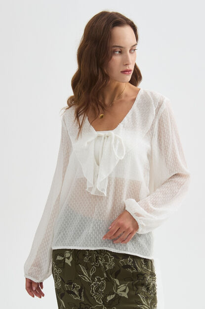 BLUSA RISTAL 70607 MARFIL  / OFF WHITE image number null