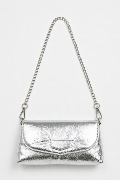 Cartera Charles PLATEADO image number null