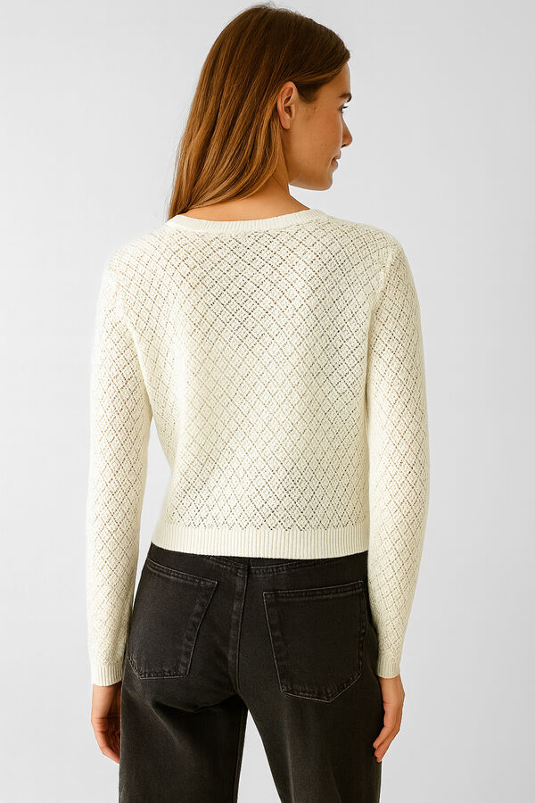 SWEATER RHOME MARFIL  / OFF WHITE image number null